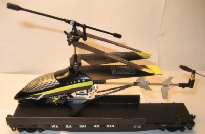 rc-helicopter transport-launcher