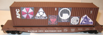 USA CCC flat car